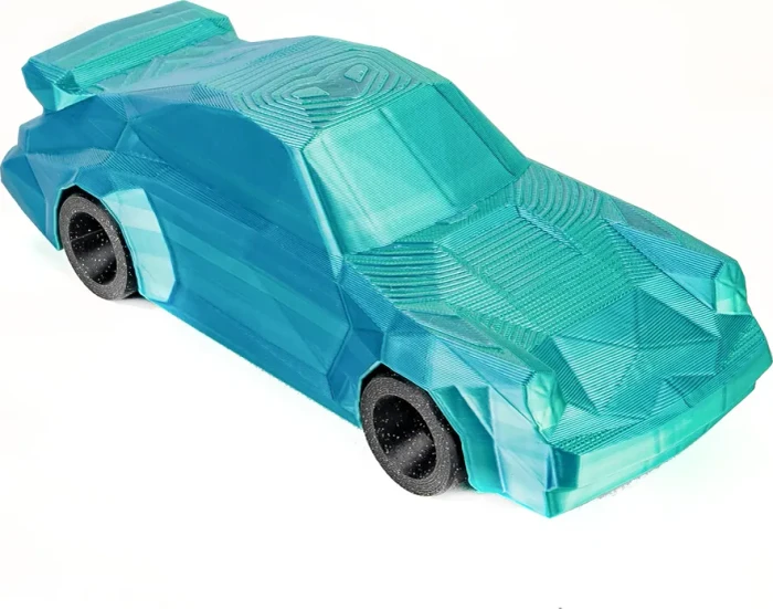 Polymaker Panchroma Dual Silk PLA, Caribbean Sea (Blue-Green), Spule, 1.75mm, 1.00kg