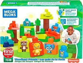 Mattel Mega Bloks Fisher-Price First Builders Waldfreunde Bausteine