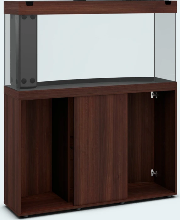 Juwel Vision 260 LED Aquarium-Set mit Unterschrank, dunkles Holz/dunkles Holz, 260l