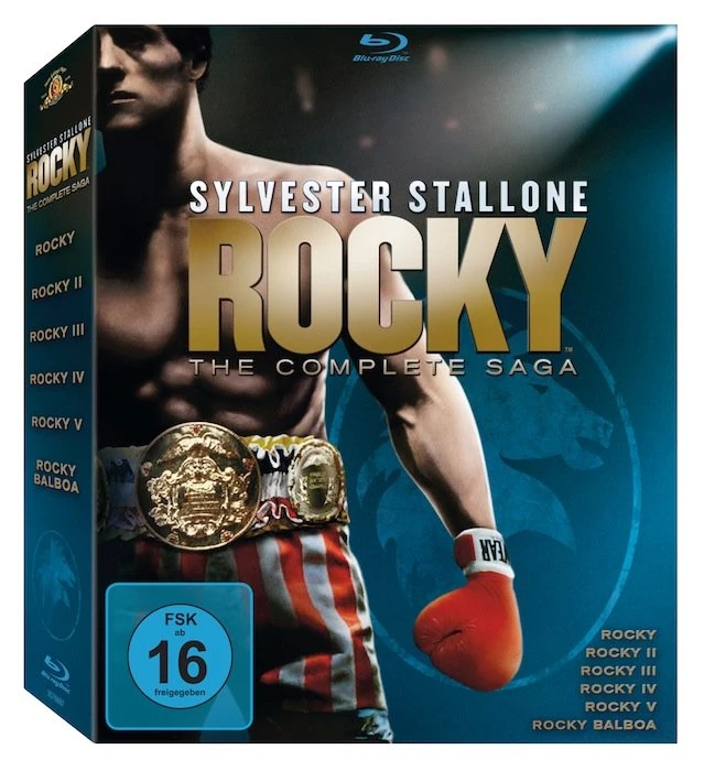 Rocky - The Complete Saga Box (Filme 1-6) (Blu-ray)