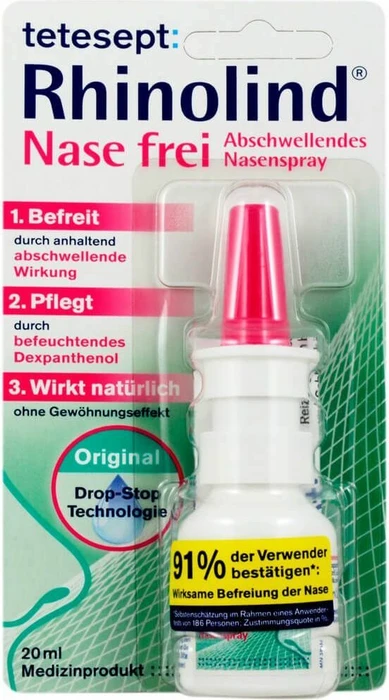 Tetesept Rhinolind Abschwellendes Nasenspray, 20 ml