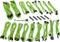 BitFenix Alchemy 2.0 CSR-Series Kabel Kit für Netzteile, NVIDIA grün Vorschaubild