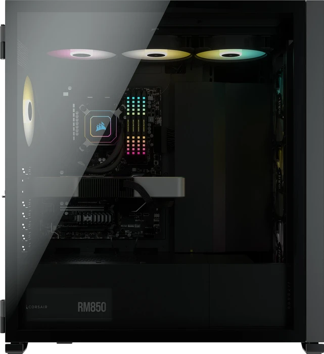 Corsair 7000D Airflow, schwarz, Glasfenster