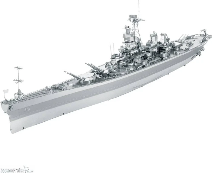 Fascinations Metal Earth Iconx USS Missouri