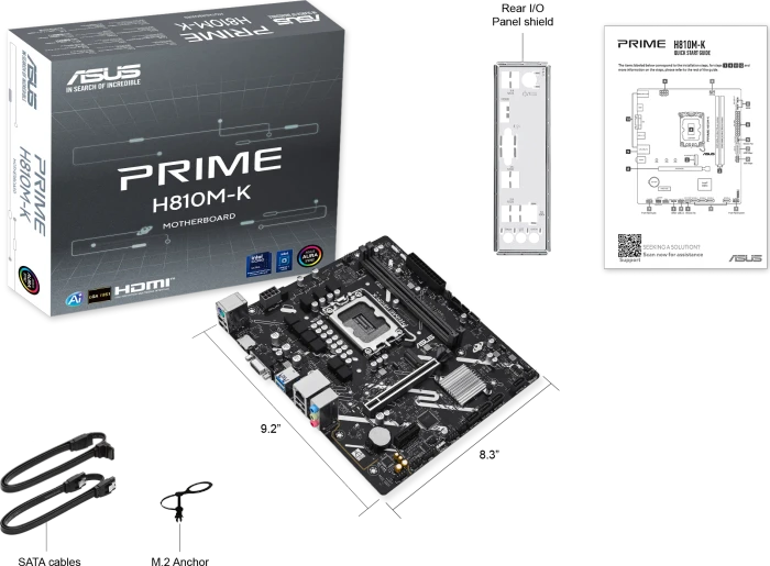 ASUS Prime H810M-K (Intel 1851)