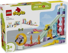 LEGO DUPLO - Kreative Sprungschanzen mit kleinen Flitzern 3-in-1-Set