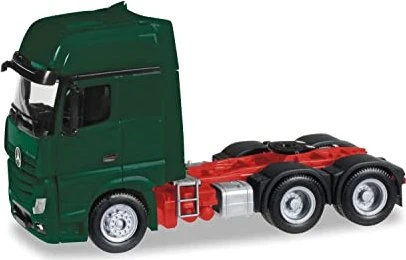 Herpa Mercedes-Benz Actros Gigaspace 6x4 Zugmaschine, dunkelgrün
