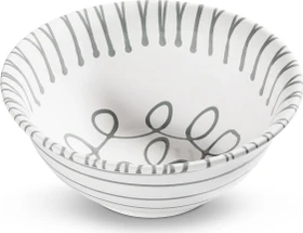 Gmundner Keramik Graugeflammt Salatschüssel 26cm