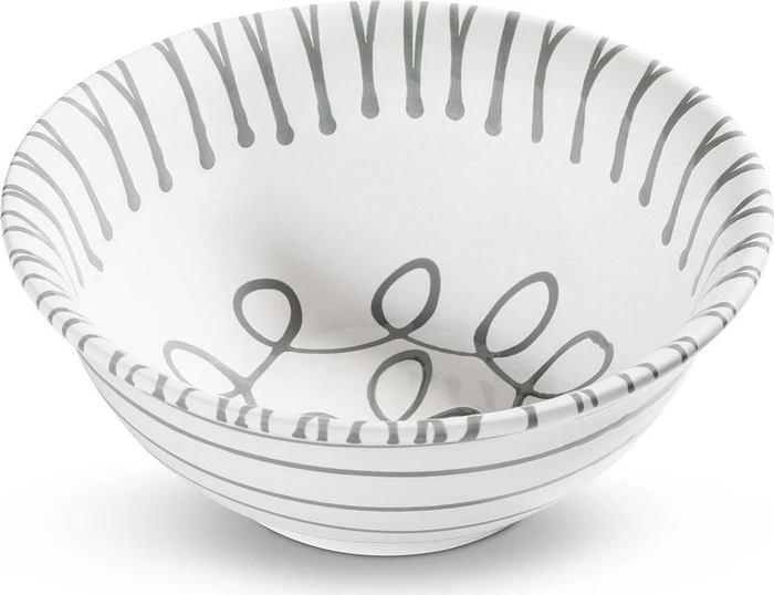 Gmundner Keramik Graugeflammt Salatschüssel 26cm