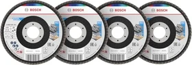 Bosch Professional X451 Fächerschleifscheibe T29, 60-tlg.