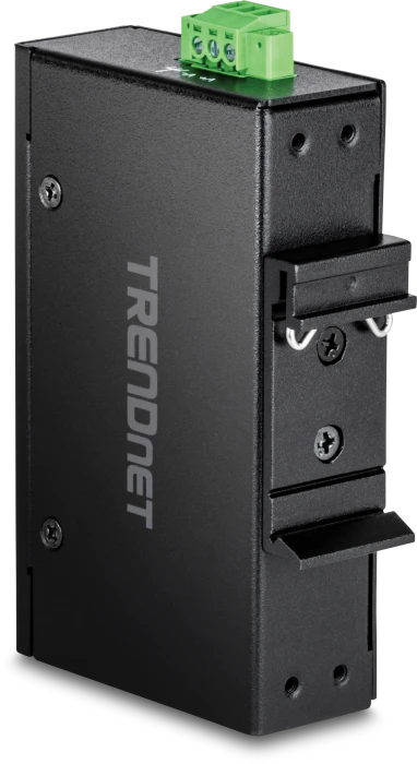 TRENDnet TI Hardened Industrial Railmount Switch, 5x RJ-45