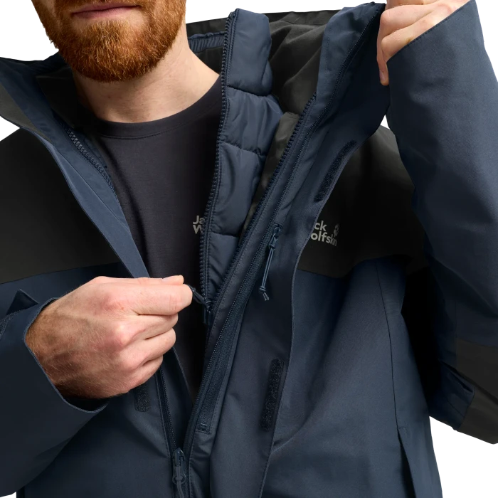 Jack Wolfskin Romberg 2 3in1 Funktionsjacke midnight sky (Herren)