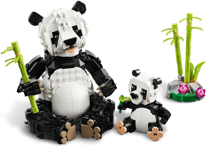 LEGO Creator 3in1 - Wilde Tiere: Pandafamilie