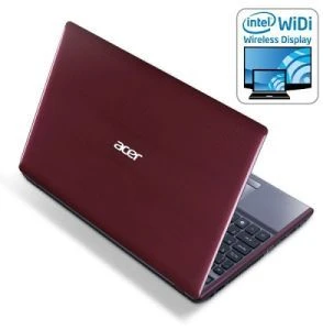 Acer Aspire 5755G-2438G75Mnrs, rot, Core i5-2430M, 8GB RAM, 750GB HDD, GeForce GT 540M, DE