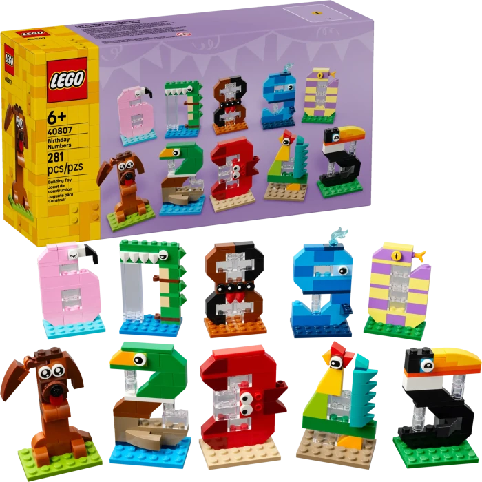 LEGO Geburtstagszahlen
