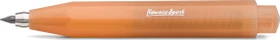 Kaweco Frosted Sport Fallminenstift 5B 3.2mm graphit, soft mandarin transparent/silber