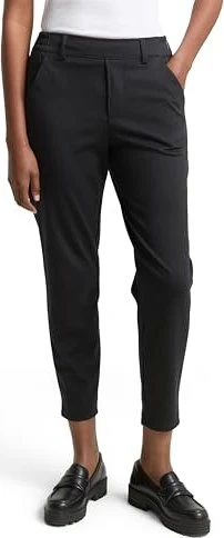 Tom Tailor Relaxed Fit mit elastischem Bund Hose deep black (Damen)