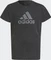 adidas Future Icons Cotton Loose Badge of Sport T-Shirt kurzarm black melange/white (Junior) Vorschaubild