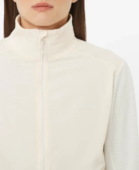 Salomon Essential Lightwarm Hybrid Funktionsjacke whisper white (Damen)