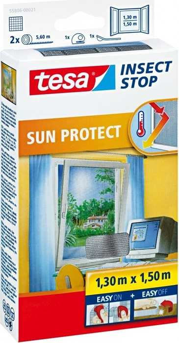 tesa Insect Stop Sun Protect Fliegengitter