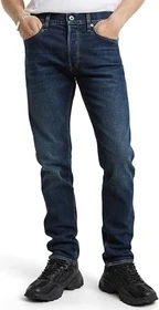 G-Star 3301 Slim Jeans worn in dusk blue (Herren)