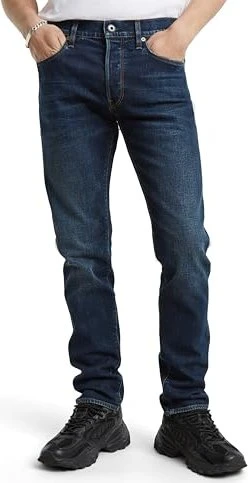 G-Star 3301 Slim Jeans worn in dusk blue (Herren)