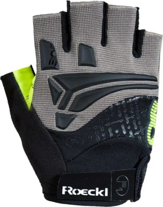 Roeckl Inobe Fahrradhandschuhe schwarz/gelb