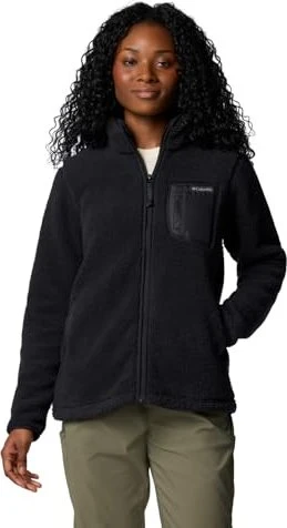 Columbia West Bend II Sherpa Jacke schwarz (Damen)