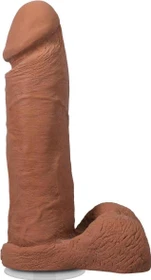 Doc Johnson The Realistic Cock UR3 8" brown