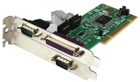 StarTech PCI2S1P, 2x seriell/1x parallel, PCI