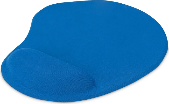 Digitus Ergonomisches Mauspad mit Handballenauflage, 225x180mm, blau
