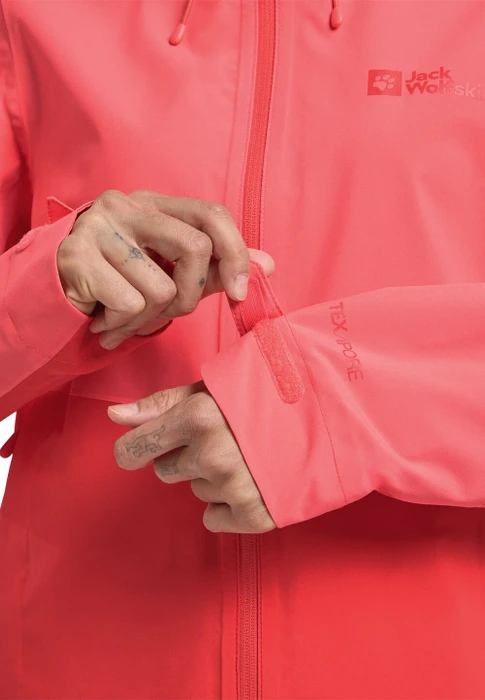 Jack Wolfskin Weiltal 2L Funktionsjacke sunset coral (Damen)