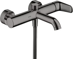 Hansgrohe Citterio M Einhebel-Wannenmischer Aufputz polished black chrome