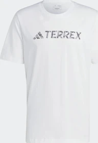 adidas Terrex Classic Logo Funktionsshirt kurzarm weiß (Herren)