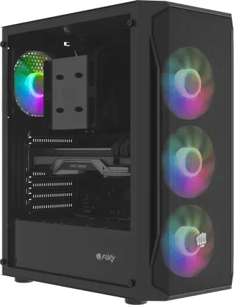 Natec Fury Shobo SH4F RGB, Glasfenster