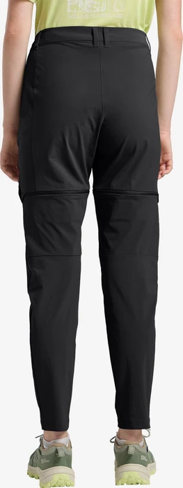 Jack Wolfskin Hikeout Zip-Off Hose lang schwarz (Damen)