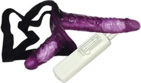 You2Toys Vibrating Strap-On Duo