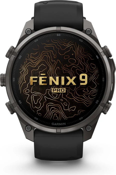 Garmin Fenix 9 Pro 47mm carbon grey dlc titanium/black-pebble grey