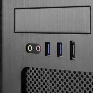 Lian Li PC-8NWX komplett schwarz, Acrylfenster