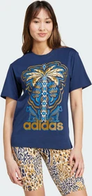 adidas x FARM Rio Graphic T-Shirt kurzarm night indigo (Damen)