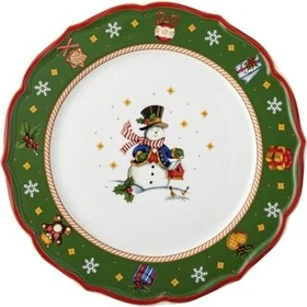 Hutschenreuther Happy Wintertime Speiseteller 33cm grün