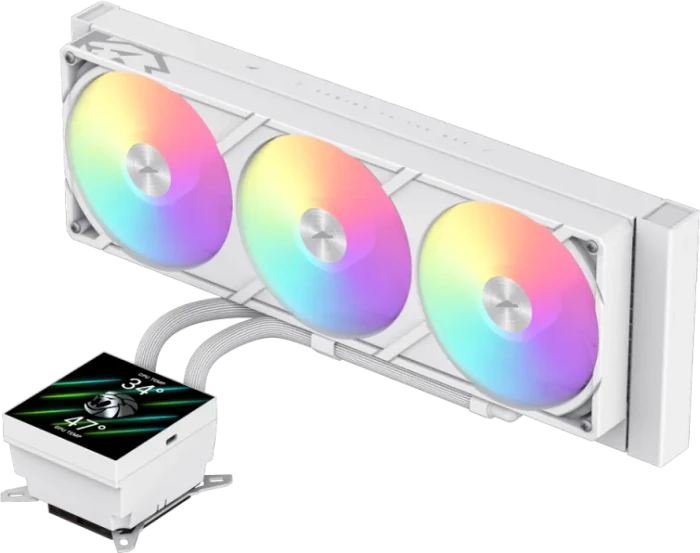 GameMax Glacier 360 WH, weiß