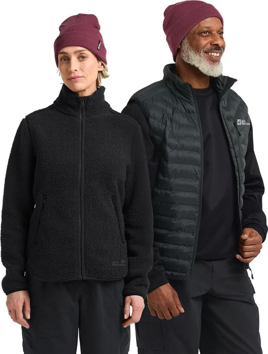 Jack Wolfskin Rib Beanie raisin
