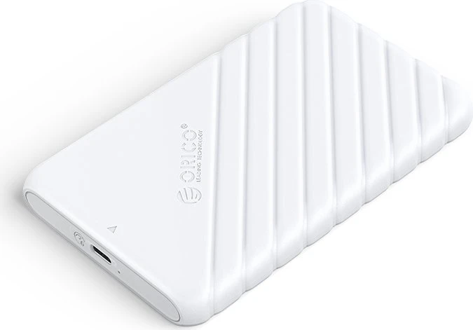 Orico 25PW1-C3, 2.5" HDD Enclosure, weiß, 2.5", USB-C 3.0