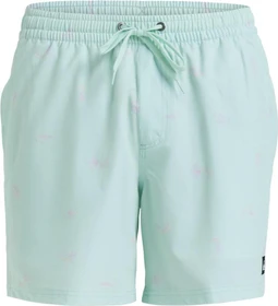 Quiksilver Surfsilk Straight 16" Badeshorts mist green/spaced out (Herren)