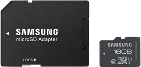 Samsung PRO R70/W20 16GB Kit, UHS-I, Class 10