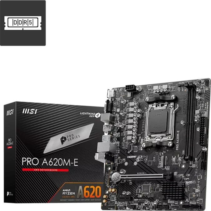 MSI PRO A620M-E (AMD AM5)