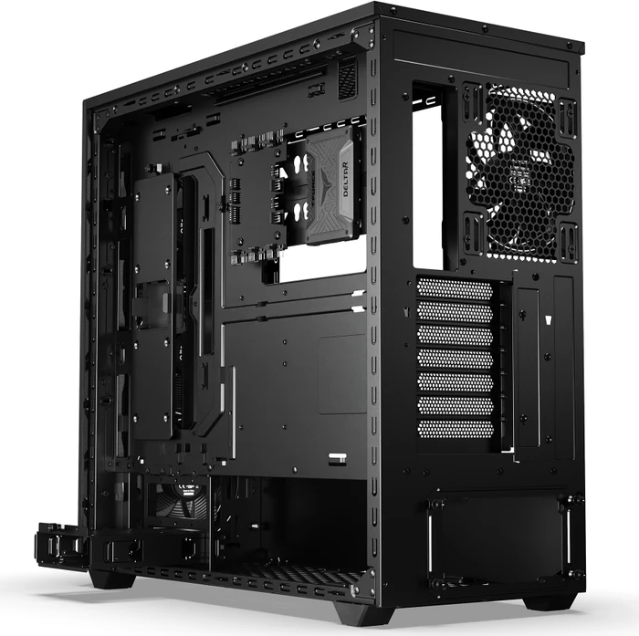 be quiet! Shadow Base 800 FX Black, Glasfenster, schallgedämmt