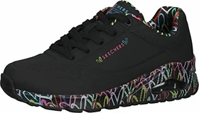 Skechers Uno Loving Love x JGoldcrown schwarz (Damen)