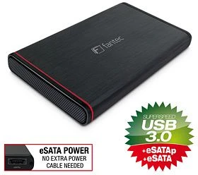 Fantec 225U3eSATAp, 1TB, USB 3.0 Micro-B/eSATAp